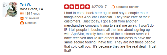 4-27-2017 Yelp Review