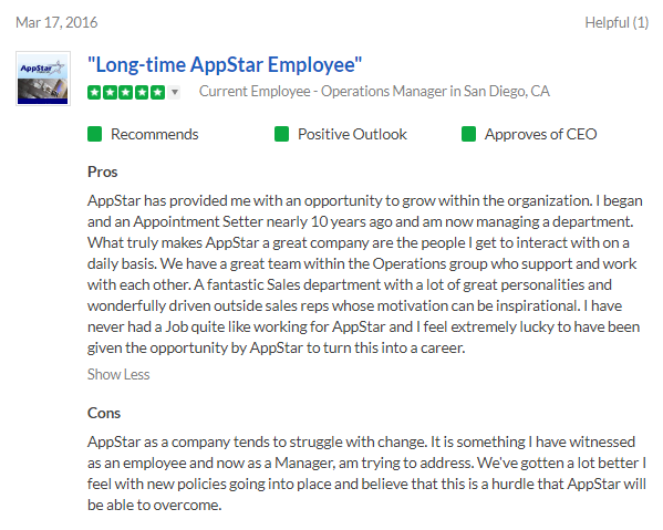 glassdoor review 3-17-16