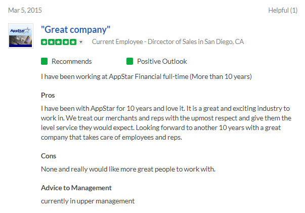 glassdoor review 3-5-15