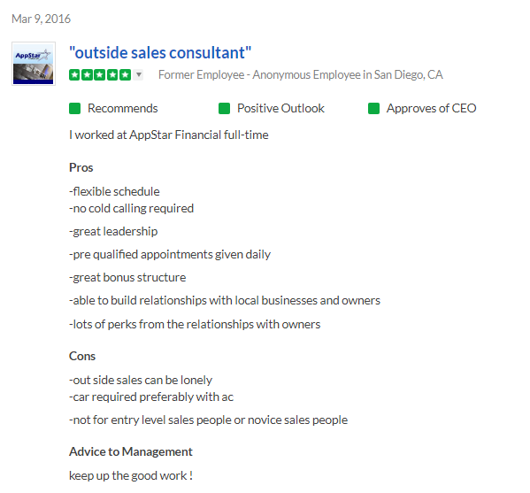 glassdoor review 3-9-16