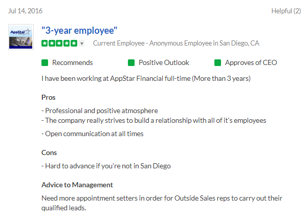 glassdoor review 7-14-16
